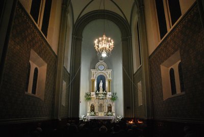 Gnadenaltar Philippsdorf mit gekrönter Muttergottes