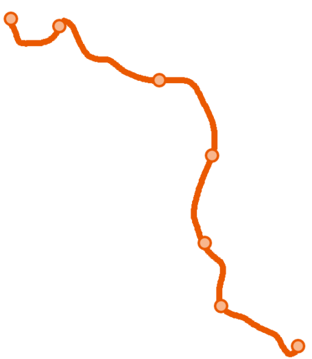 Route Pilgerwanderung