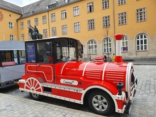 Die Lok der Stadtrundfahrt