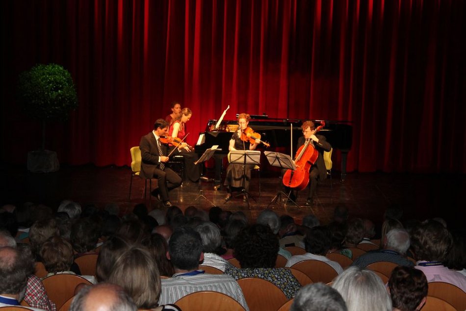 Begeisterten das Publikum: Das Quartett des Rohrer Sommers.